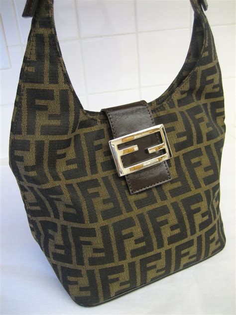 fendi zucca tote price|Fendi zucca bag vintage.